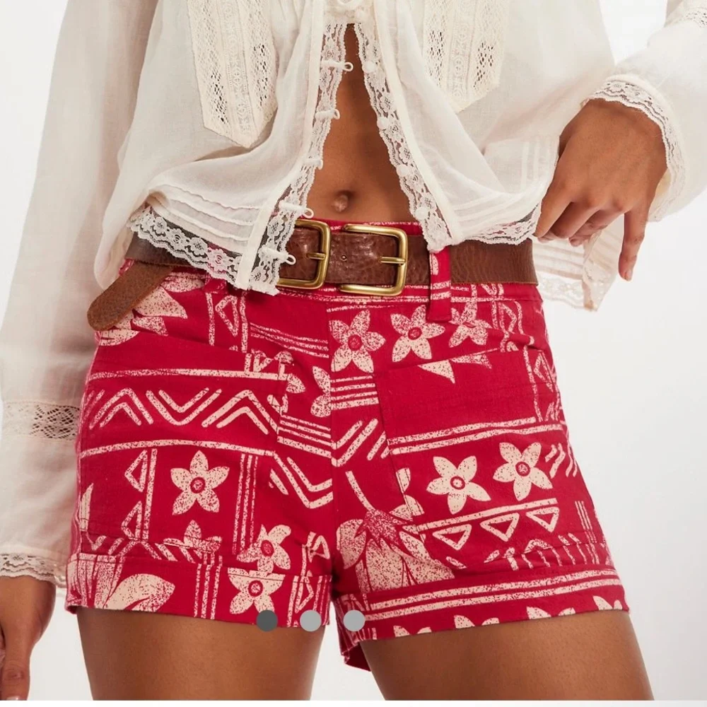 Free People Retro Printed Short - Picture 3 of 6